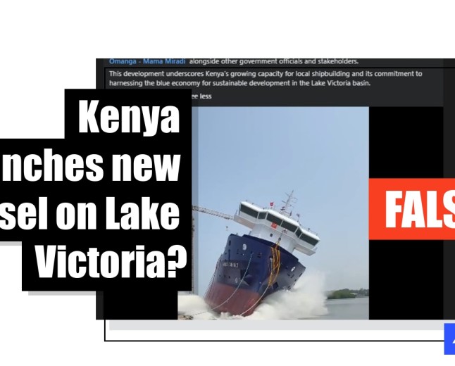 Fact Check: Ship-Launch Video Was Filmed in India, Not Kenya