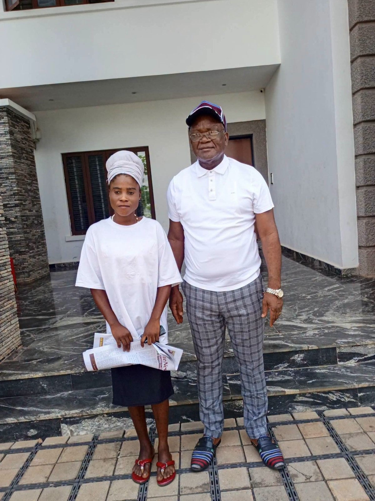 Snakebite Survivor Returns to Thank Ortom for Help