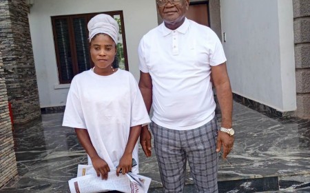 Snakebite Survivor Returns to Thank Ortom for Help